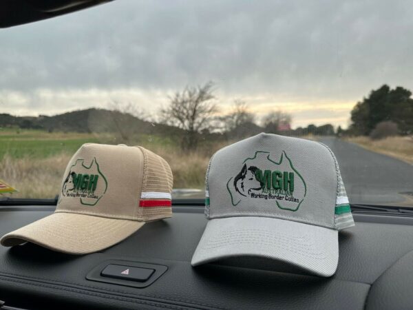 MGH Trucker Caps Grey & Green - Image 5