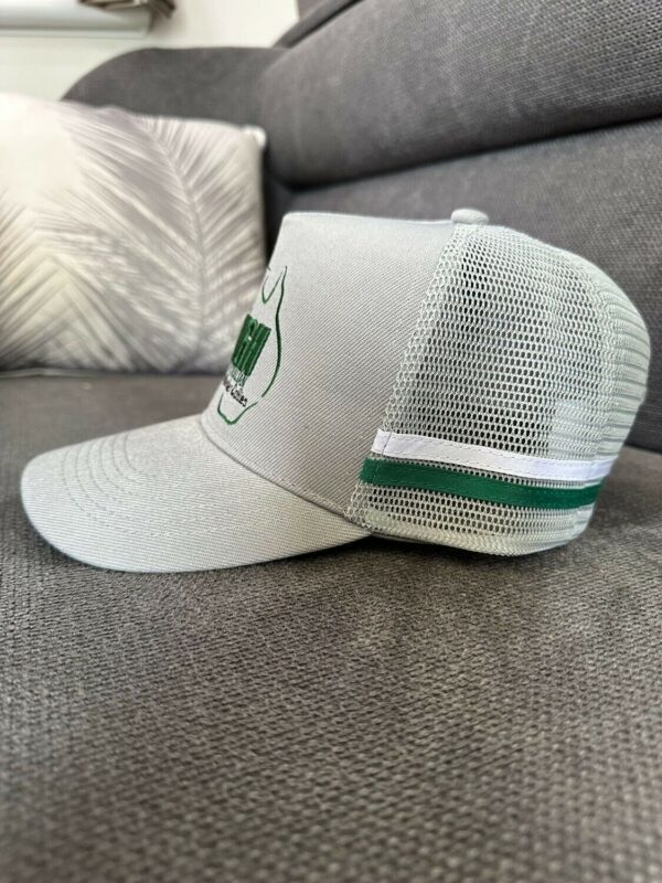 MGH Trucker Caps Grey & Green - Image 2